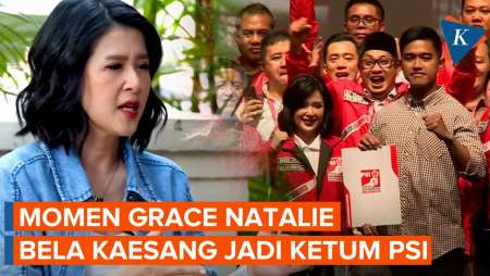 Bela Kaesang Jadi Ketum PSI, Grace: Buat Apa Kaderisasi Bertahun-tahun tapi Ujungnya Korupsi