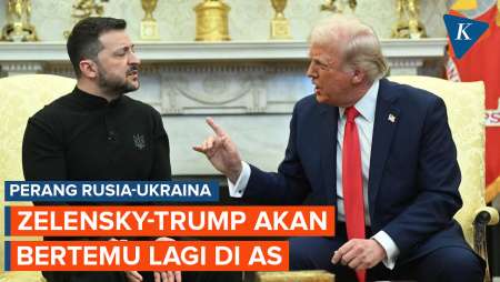 Zelensky Akan Kembali Bertemu Trump, Bahas Akhiri Perang Rusia-Ukraina