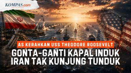 Iran Bikin AS Terus Kuras Senjata Mahal: Ganti Kapal Induk Lagi, Perang Kian Panjang?