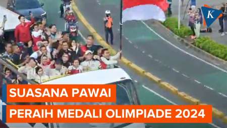 Lewati Bundaran HI, Pawai Peraih Medali Olimpiade 2024 Sepi Sambutan Warga