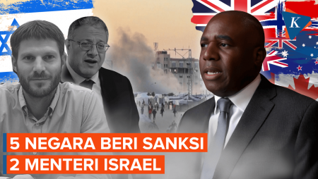 Lima Negara Barat Sanksi Dua Menteri Israel, Disebut Provokator Kekerasan