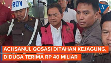 [FULL] Anggota BPK Achsanul Qosasi Ditahan Kejagung Terkait Kasus BTS