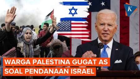 Warga Palestina Gugat AS atas Pendanaan ke Israel