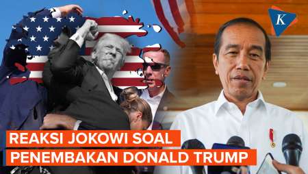 Soal Penembakan Capres AS Donald Trump, Jokowi: Terkejut dan Sedih