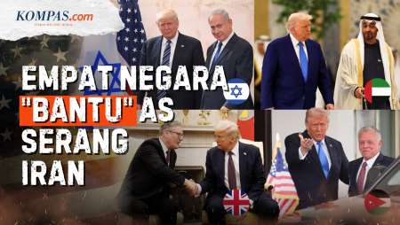 AS "Dibekingi" 4 Negara Untuk Serang Iran