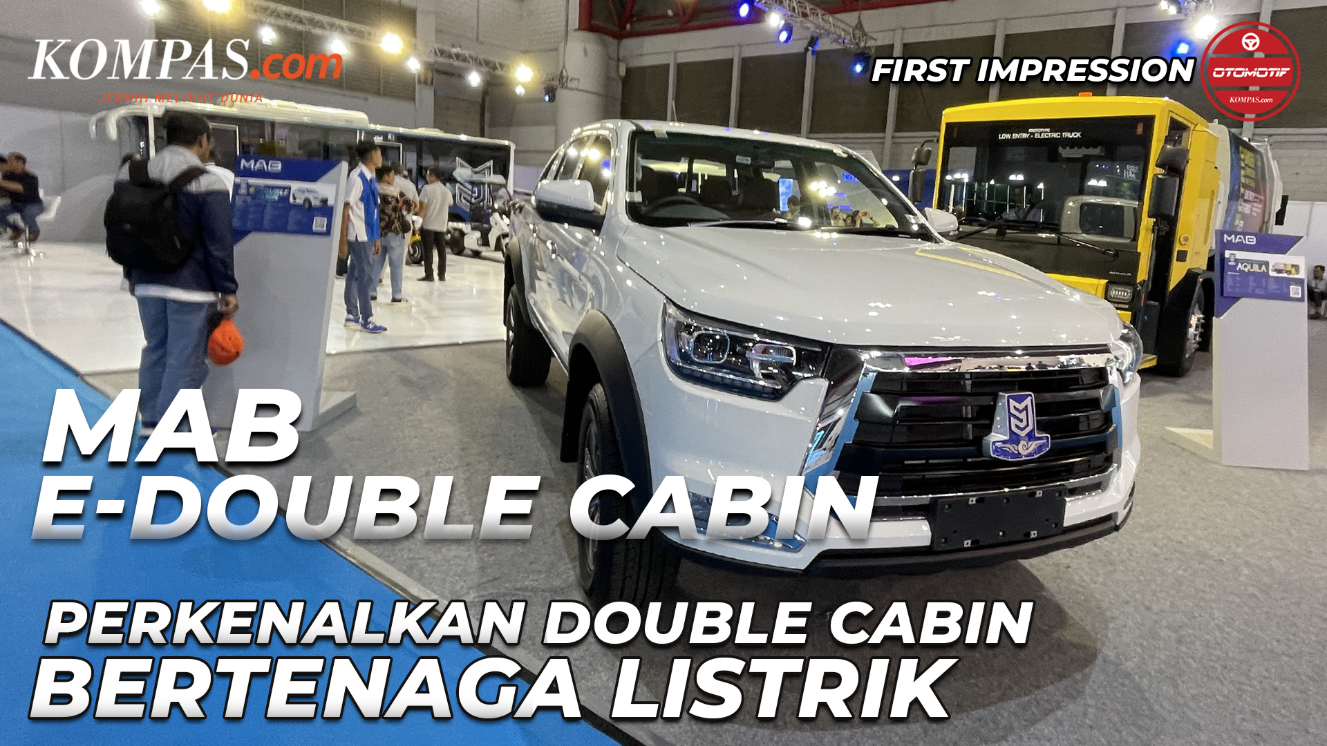 FIRST IMPRESSION | MAB E-DOUBLE CABIN | Perkenalkan Double Cabin Bertenaga Listrik