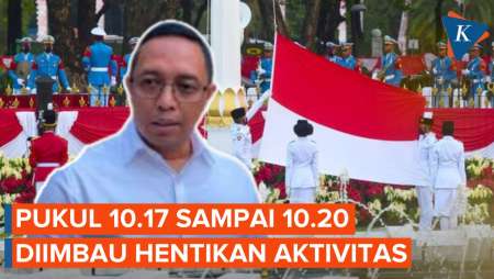 Istana Imbau Warga Hening Selama 3 Menit di 17 Agustus Mendatang