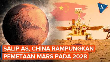 China Salip AS Di Mars, Bakal Rampungkan Pemetaan Planet Pada 2028