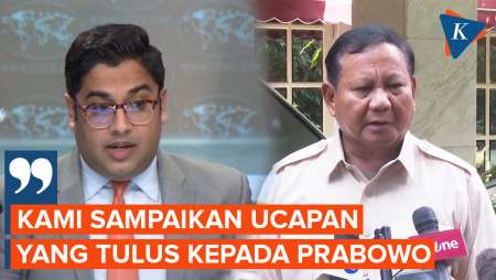 AS Ucapkan Selamat atas Kemenangan Prabowo 