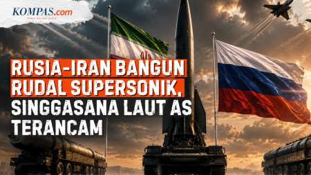 Gerak Sunyi Iran Dibantu Rusia Ciptakan Rudal Supersonik, Bisa Hancurkan Kapal Induk AS