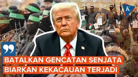 Trump Ancam Biarkan Gaza 