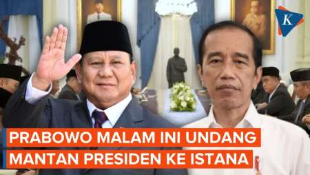 Prabowo Undang Mantan Presiden Ke Istana Malam Ini, Jokowi Hadir