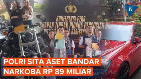 Aset Bandar Narkoba Senilai Rp 89 Miliar Hasil TPPU Disita Bareskrim Polri 