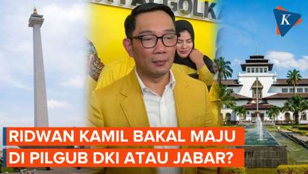 Golkar Bebaskan Ridwan Kamil Pilih Pilgub DKI atau Jabar