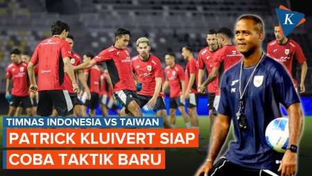 Timnas Indonesia vs Taiwan: Kluivert Uji Coba Taktik dan Formasi Baru