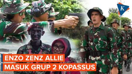 Lulus Komando 109, Letda Enzo Zenz Allie Masuk Grup 2 Kopassus Kandang Menjangan