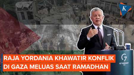 Raja Yordania Peringatkan Perluasan Konflik di Gaza Selama Ramadhan