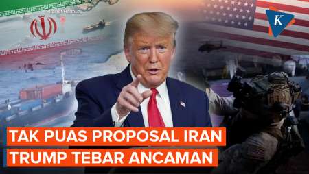 Tak Puas Dengan Proposal Iran, Trump Kirim Ancaman Ke Teheran