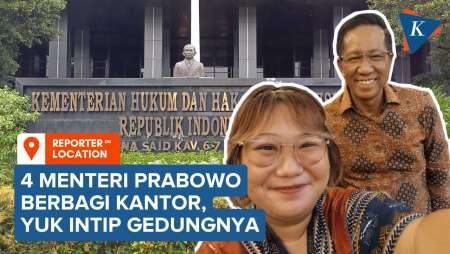 Empat Menteri Prabowo Berkantor di Gedung yang Sama, Siapa Saja Mereka?