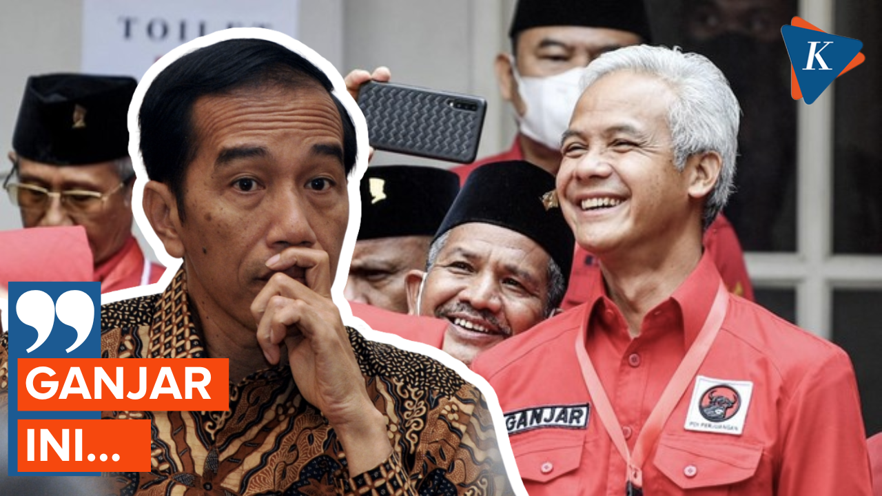 Penilaian Jokowi soal Ganjar Maju Pilpres 2024