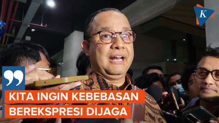 Singgung Revisi UU ITE, Anies: Ketika Ada Kritik Tidak Berujung Kriminal