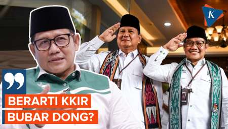Prabowo Bikin Koalisi Indonesia Maju, Cak Imin: Berarti KKIR Bubar Dong?