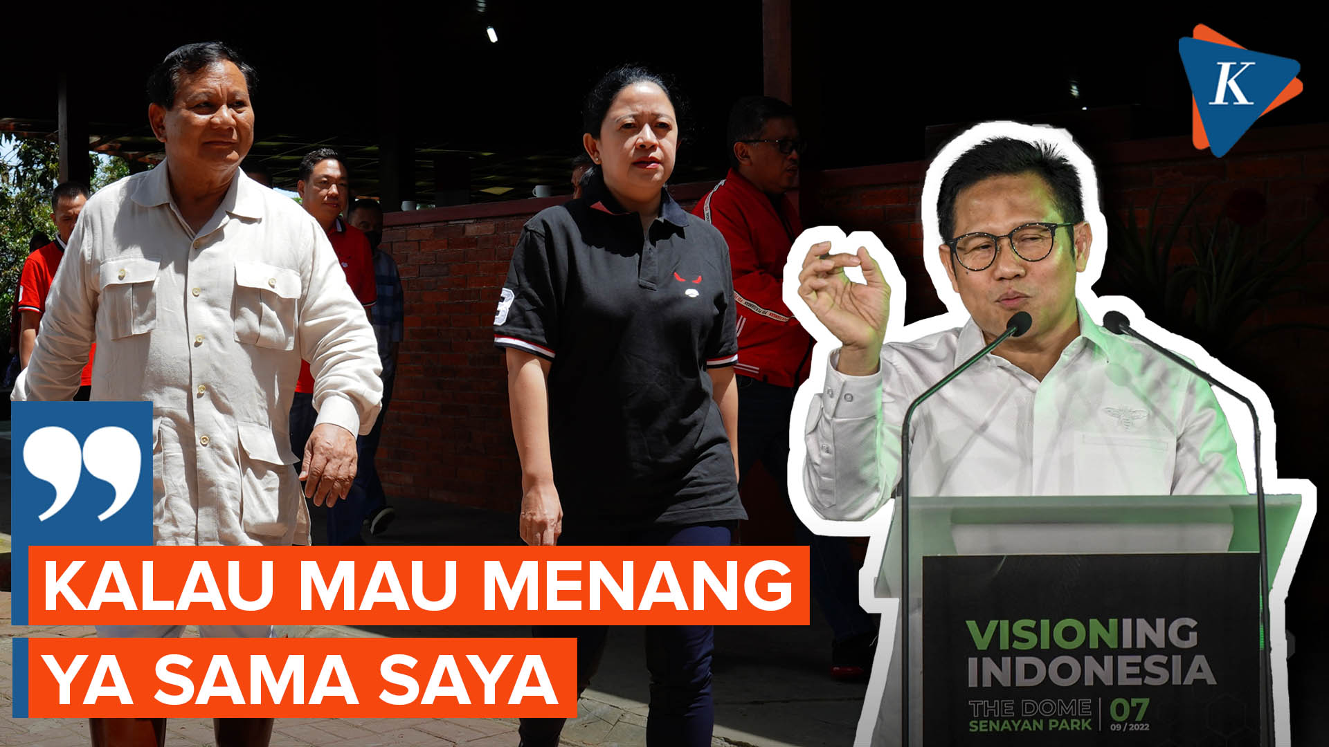 Muhaimin Optimis Menang Jika Jadi Cawapres Prabowo Dibandingkan Puan