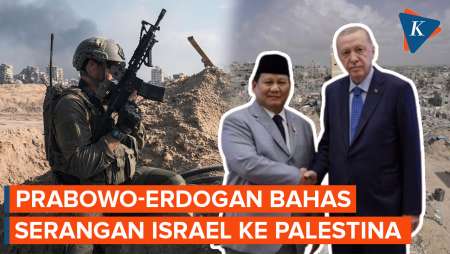 Pertemuan Prabowo dan Erdogan di Turkiye Bahas Serangan Israel ke Palestina