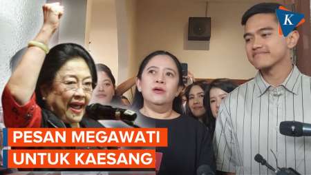 Pesan Megawati untuk Kaesang: Bangun Indonesia Sebaik-baiknya