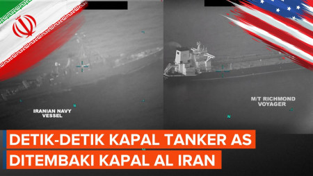 Kapal Tankernya Ditembaki, AS Tuduh Iran Coba Lakukan Perampasan