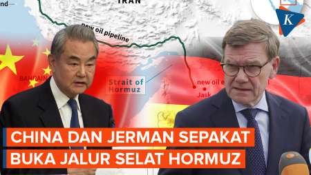China-Jerman Bahas Rencana Buka Selat Hormuz