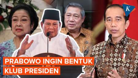 Jubir: Prabowo Ingin Bentuk Klub Presiden dengan SBY, Jokowi hingga Megawati
