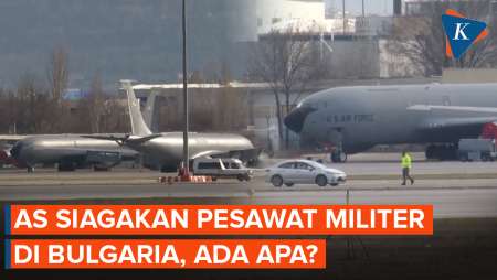 Pesawat Besar Militer AS Siaga Di Bulgaria Di Tengah Isu Serang Iran