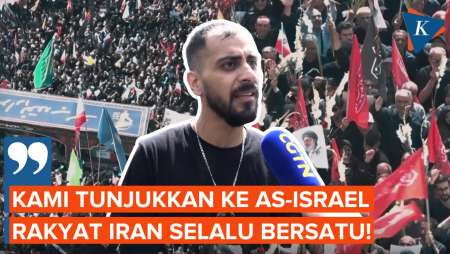 Warga Iran Berkumpul Pakai Baju Hitam dalam Pemakaman Komandan Militer-Ilmuwan Nuklir