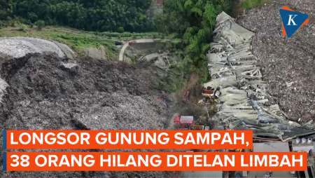 Ngeri, Gunung Sampah Di Filipina Longsor, 38 Orang Hilang Ditelan Limbah