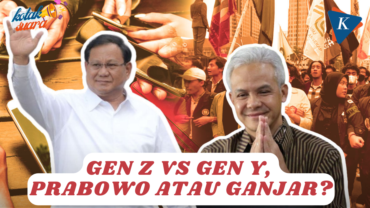 Gen Z dan Gen Y, Kira-kira Lebih Pilih Prabowo Atau Ganjar Pranowo?