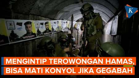 Hamas Unggul Berkat Terowongan, Bisa Bikin Israel Mati Konyol jika Gegabah