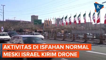 Serangan Israel Tak Berpengaruh, Kota Isfahan di Iran Masih Beraktivitas Normal