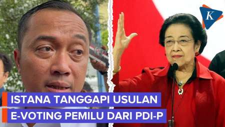 Istana Sebut Usulan E-Voting Pemilu Dari PDI-P Layak Dikaji