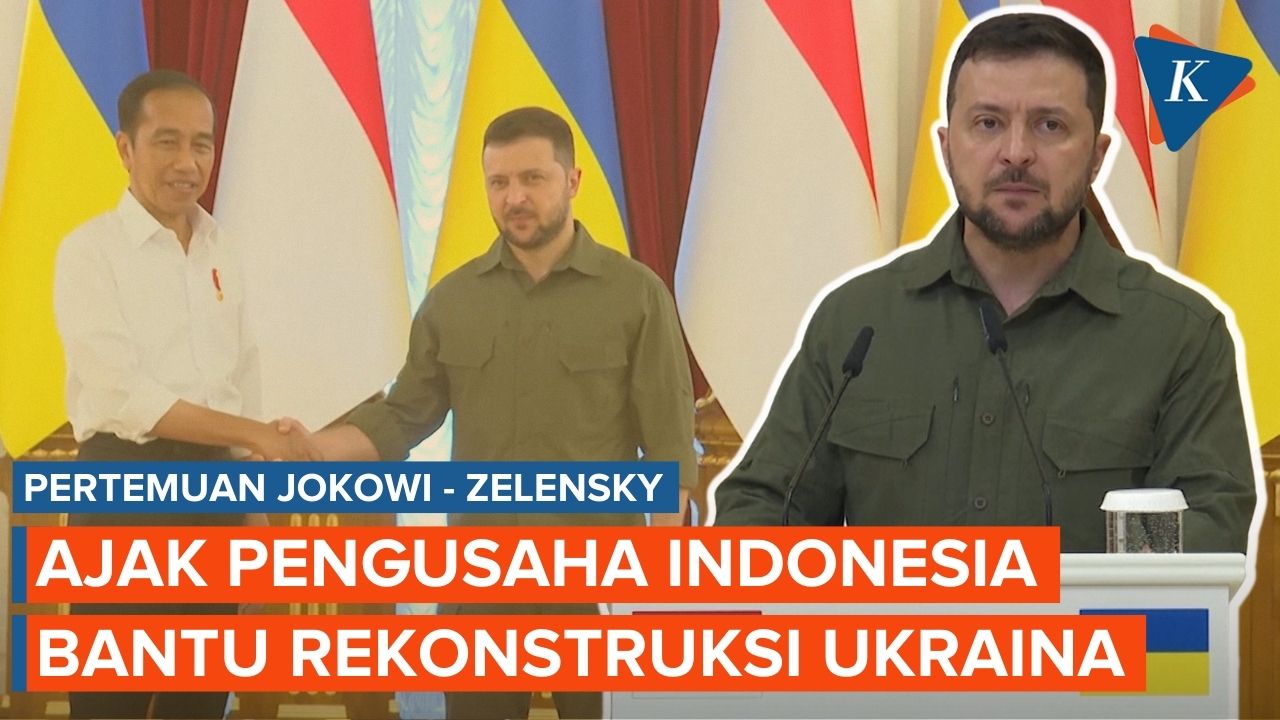 (REVISI) Zelenskyy Ajak Pengusaha Indonesia Bantu Rekonstruksi Ukraina Pasca-Perang