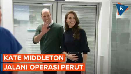 Kerajaan Inggris Umumkan Kate Middleton Jalani Operasi Perut