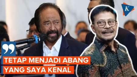SYL Terima Kasih ke Jokowi hingga Surya Paloh Saat Bacakan Pleidoi