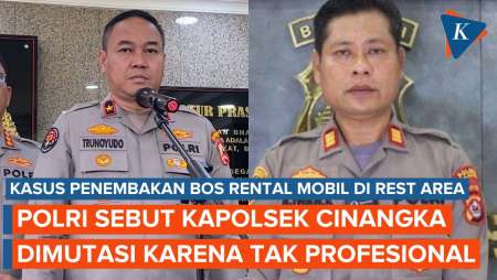 Penembakan Bos Rental Mobil, Polri Sebut Kapolsek Cinangka Dimutasi karena Tak Profesional