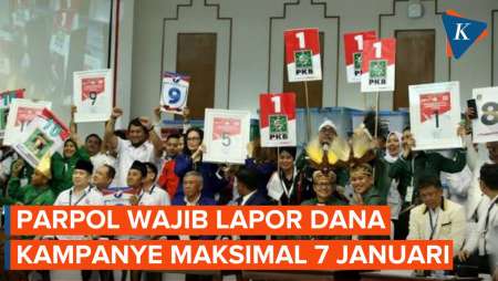 KPU Ingatkan Parpol untuk Lapor Dana Kampanye Maksimal 7 Januari 2024