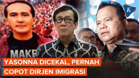 Yasonna Pernah Copot Dirjen Imigrasi Saat Pengusutan Kasus Harun Masiku