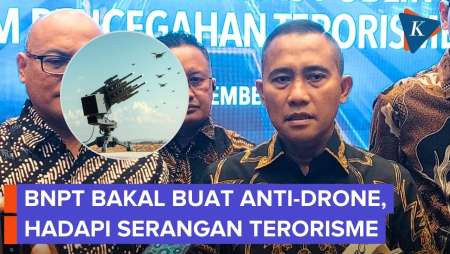 Teroris Diduga Pakai Drone Untuk Menyerang, BNPT Akan Bikin Anti-Drone
