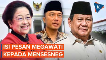 Megawati Soekarnoputri Pesan ke Mensesneg untuk Menjaga Prabowo, Ini Isi Pesannya