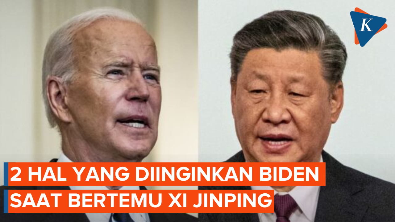 Biden Inginkan 2 Perkara Ini dari Pertemuan dengan Xi Jinping di Bali