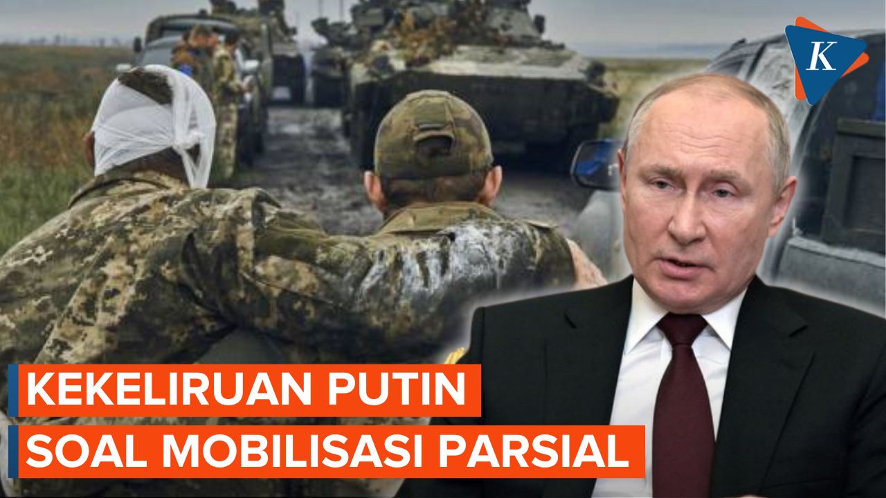 Putin Akui Ada Kekeliruan soal Perintah Mobilisasi Parsial
