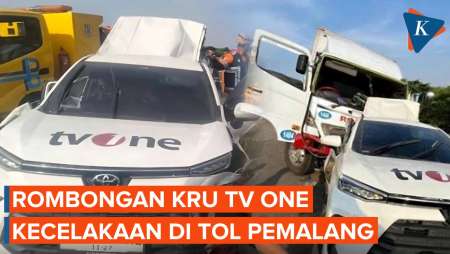 Kecelakaan Rombongan Kru TV One di Tol Pemalang-Batang, 3 Meninggal, 2 Luka-luka